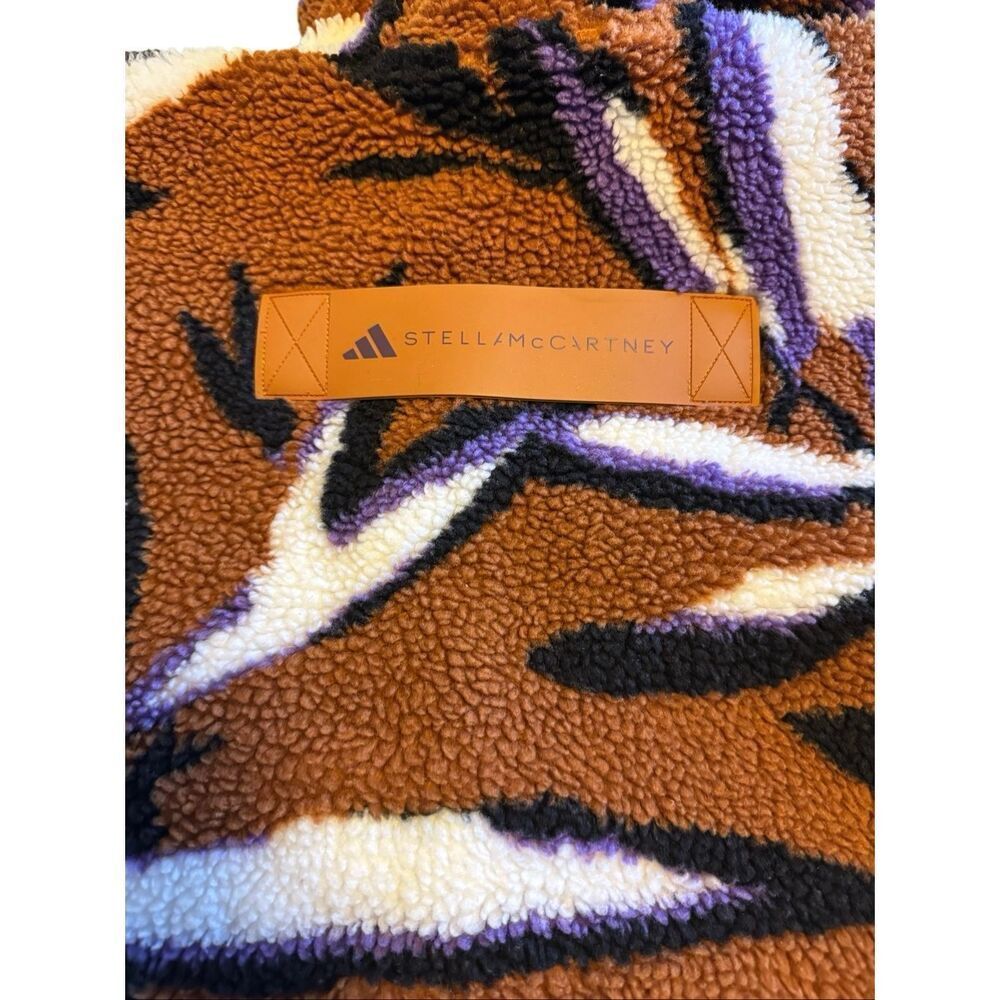 Adidas Stella McCartney oversized XS Sherpa teddy jacket - EUC - Picture 4 of 14